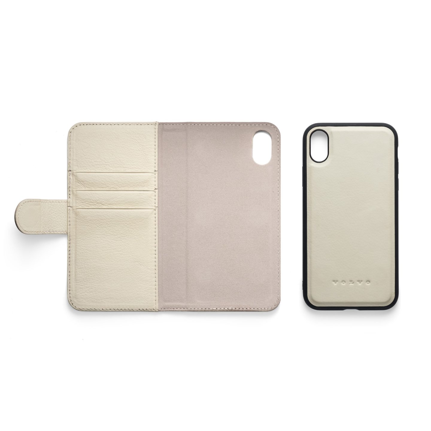 Flip Case iPhone XR Bege Volvo Lifestyle Collection